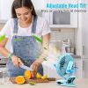 BESKAR Portable Clip on Fan Rechargeable, 4 Speeds Small Battery Operated Fan